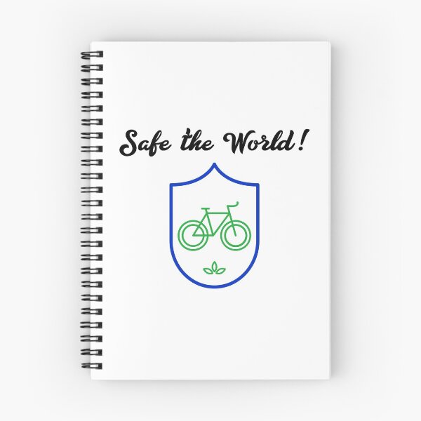 Item preview, Bicycling - Safe the World designed and sold by NoelNimmad.