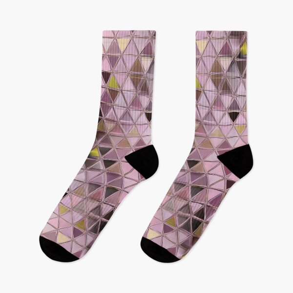 Item preview, Endless Petal Pink Triangle Mosaic designed and sold by BoundedChaos.