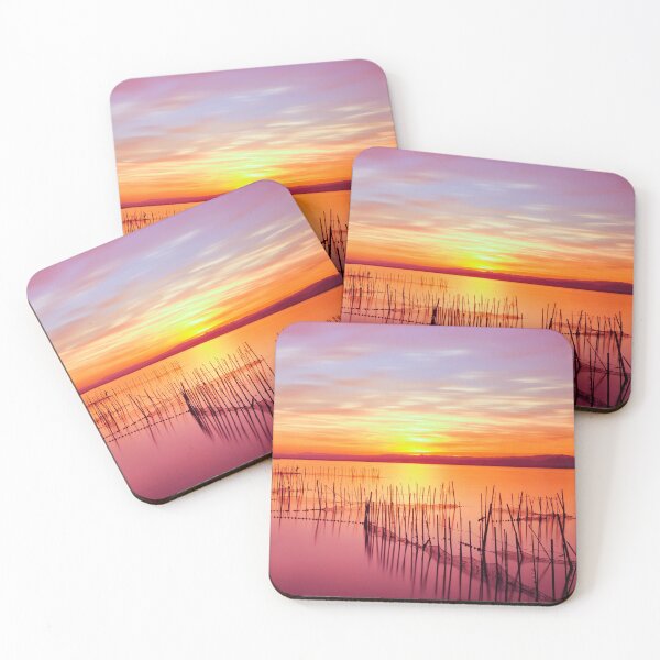 Artikelvorschau, Sonnenuntergang Wandkunst, Naturszene, Natur Sonnenuntergänge, Cottage Szene, Cottage Himmel, Metall Fotodrucke entworfen und verkauft von eyesight4vision.
