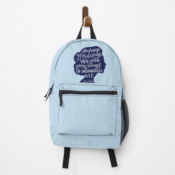 Item preview, My courage always rises at every attempt to intimidate me - Pride and Prejudice quote designed and sold by introvertcafe.