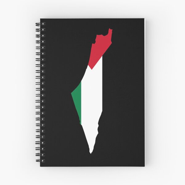 Item preview, palestine map flag with black background - خريطة علم فلسطين designed and sold by HadeelStore.