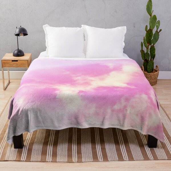 Item preview, Un atardecer nubes rosadas, moradas y amarillentas dispersas y coloridas designed and sold by Ilana Khoshsima.