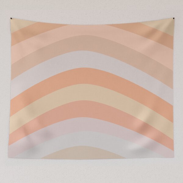 Item preview, pastel boho rainbow abstract designed and sold by Northendesigns.