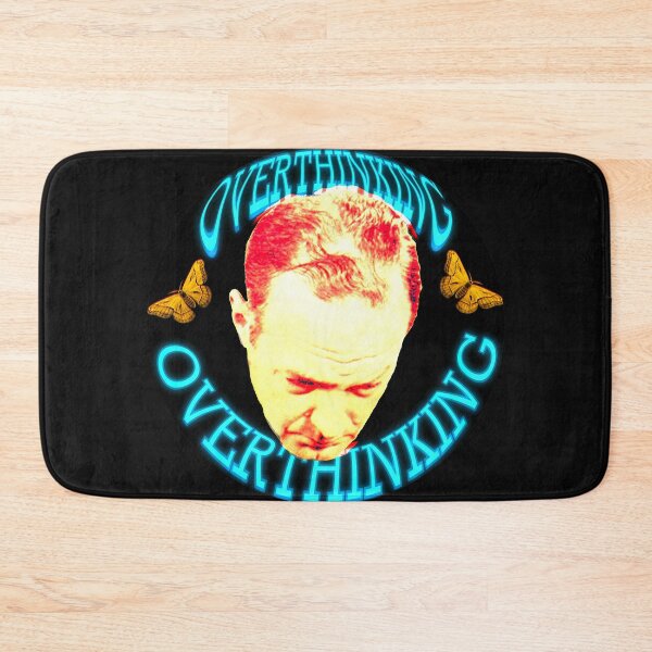 Item preview, Overthinker | Neon Blue | Retro Aesthetics designed and sold by spinolator.