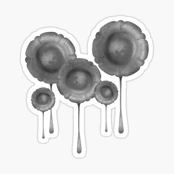 Sunflowers, Luis Alonso, Contemporary Cuban Art, Cuban Art Sticker