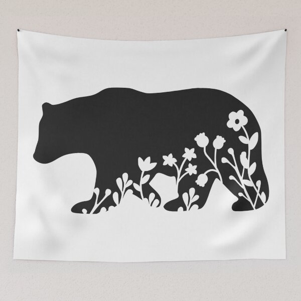 Item preview, Floral bear designed and sold by StephS0.