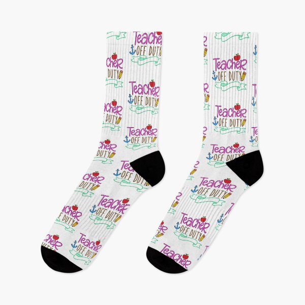 Item preview, Teacher Off Duty- School End designed and sold by younghopes.