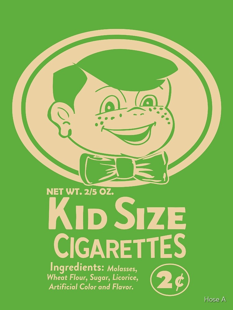 "Vintage Candy Cigarettes" Poster for Sale by lonebannana Redbubble