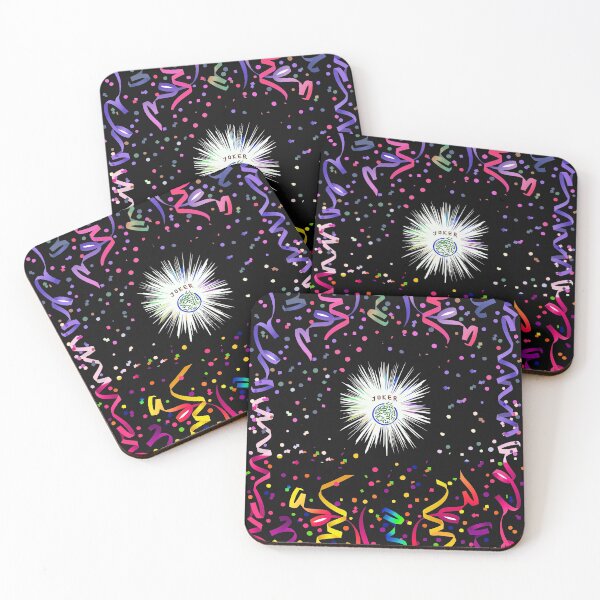 Item preview, joker black confetti designed and sold by johndavis71.