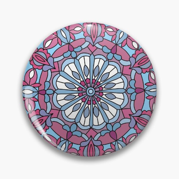 Aperçu de l'œuvre Bleu & Fenêtre en verre rose créée et vendue par Lovely-Lemons.