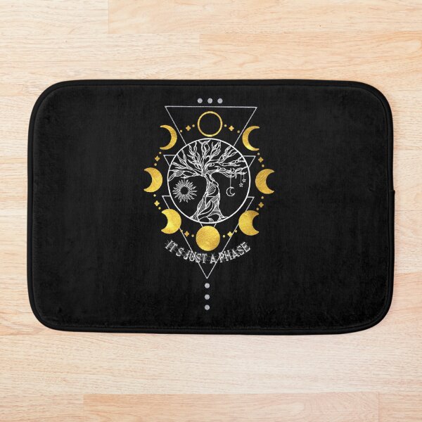 Item preview, It's Just a Phase - White & Gold designed and sold by TG-ART-.