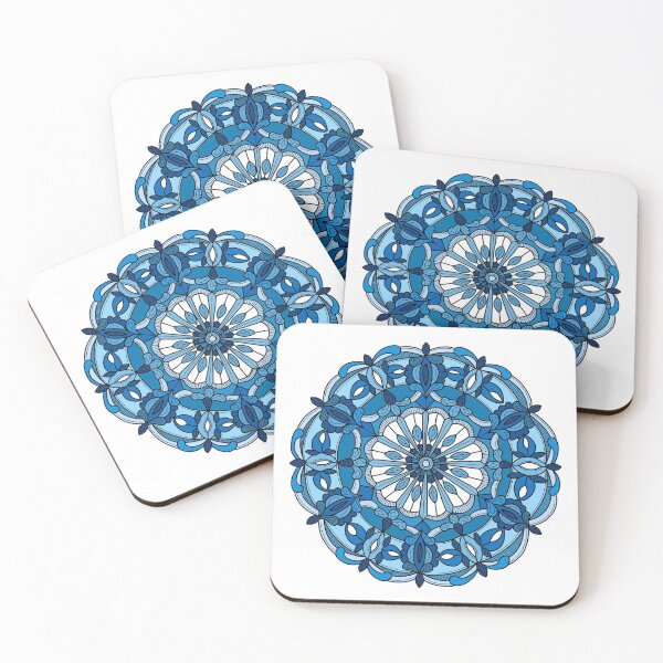 Item preview, Blue Stained Glass Window  designed and sold by Lovely-Lemons.