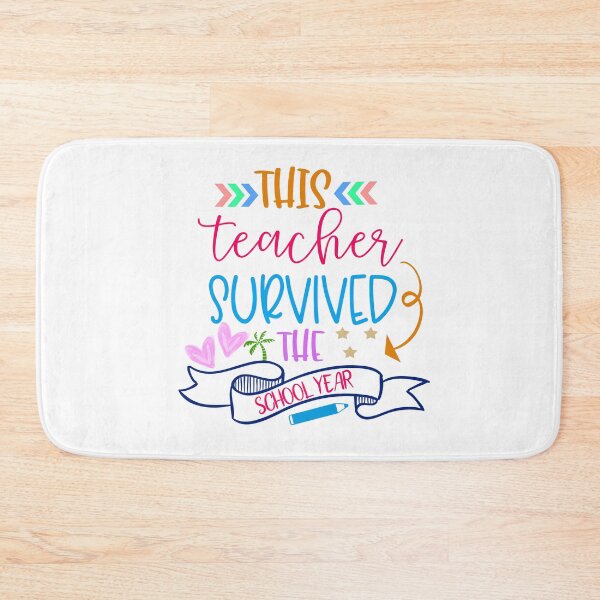 Item preview, This Teacher Survived School Year designed and sold by younghopes.