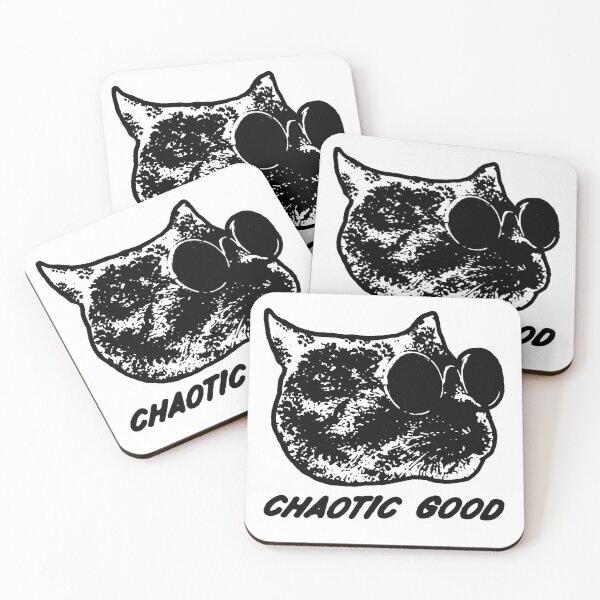 Item preview, Cool Cats are Chaotic Good designed and sold by SelfPortraitist.