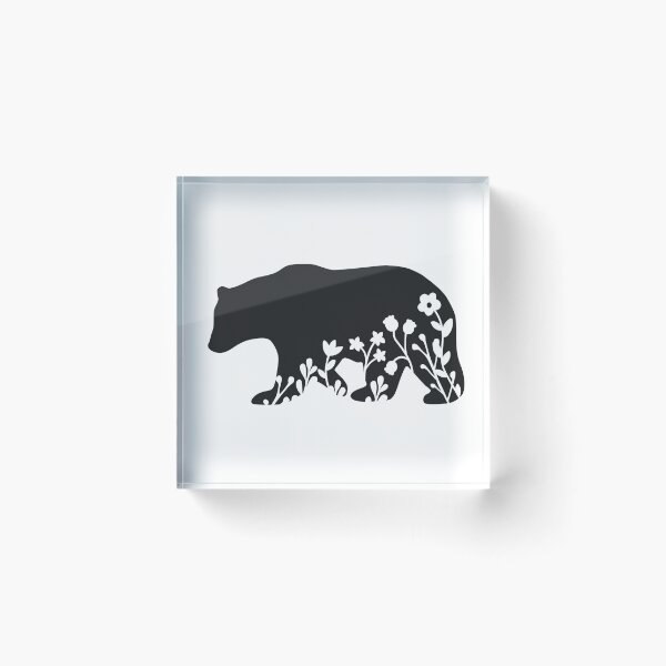 Item preview, Floral bear designed and sold by StephS0.