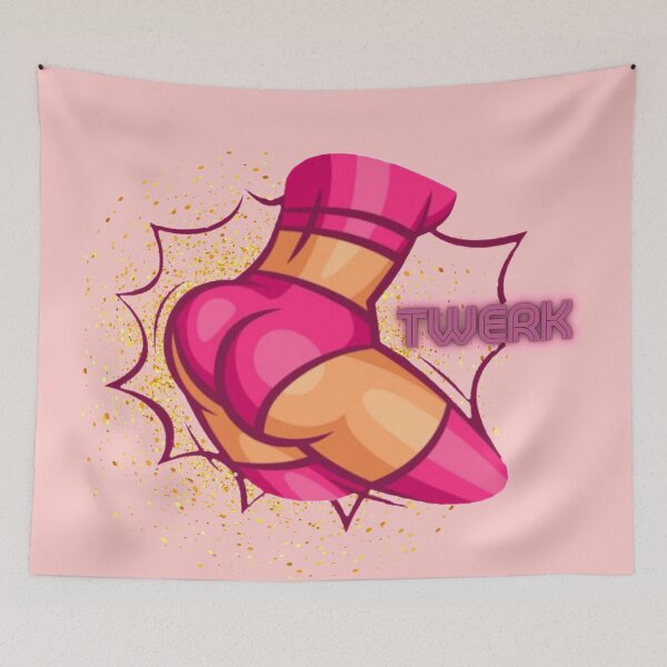 Item preview, Just twerk it. Twerking dance. Twerk booty designed and sold by soniaaseguin.