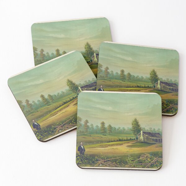 Item preview, Pioneer Home of Abraham Lincoln (1890) designed and sold by allhistory.