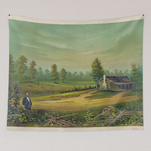 Item preview, Pioneer Home of Abraham Lincoln (1890) designed and sold by allhistory.