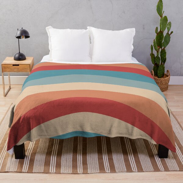 Item preview, retro boho rainbow abstract designed and sold by Northendesigns.
