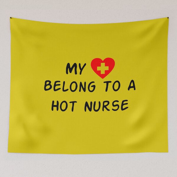 Item preview, My Heart Belong To A Hot Nurse , Gift To Nurse Lovers designed and sold by Soukainadesign.