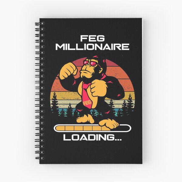 Item preview, FegToken Millionaire Feg coin Hodl Crypto designed and sold by PinkyTree.