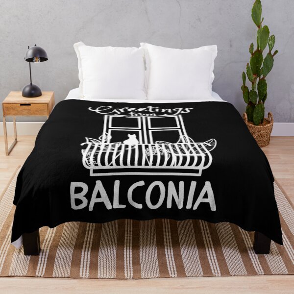 Item preview, Greetings from Balconia! Balcony life with cat. designed and sold by yennyz.
