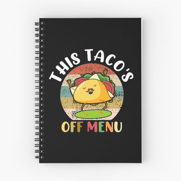Item preview, This Taco's Off Menu Funny Bachelor Bachelorette Kawaii Taco  designed and sold by biigshow.