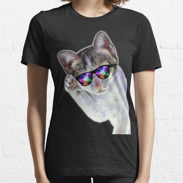 Cat Wearing Sunglasses  Cat Wearing Shades Classic T-Shirt for