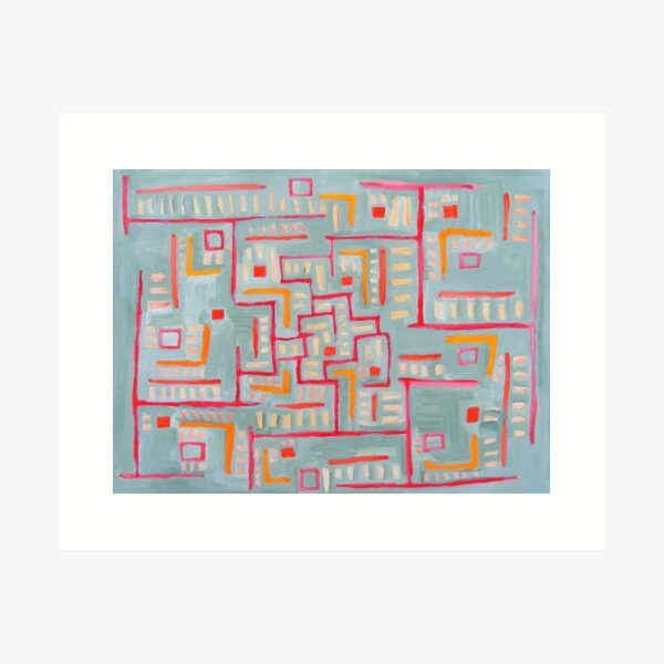 I Wish I Was Somewhere Else Art Print