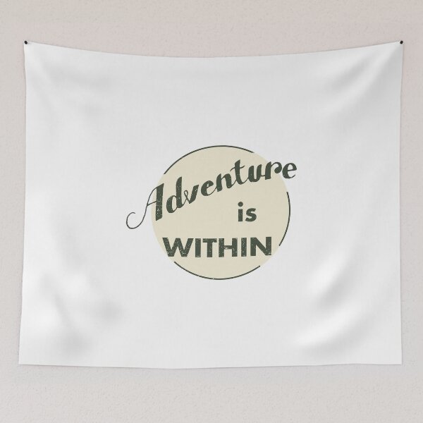 Item preview, Adventure is within Green designed and sold by Deepsea-Sticker.