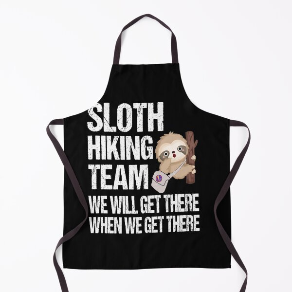 Artikelvorschau, Faultier-Wanderteam Wir werden dort ankommen, wenn wir dort ankommen entworfen und verkauft von RS-Collections.