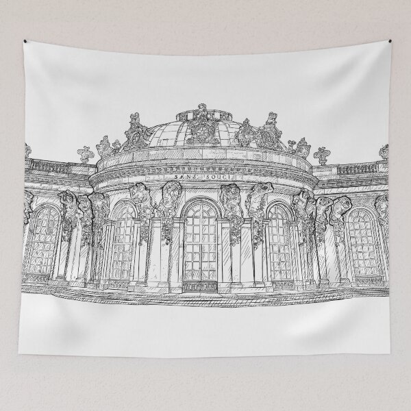 Item preview, Schloss Sanssouchi Study designed and sold by potatoknishes.