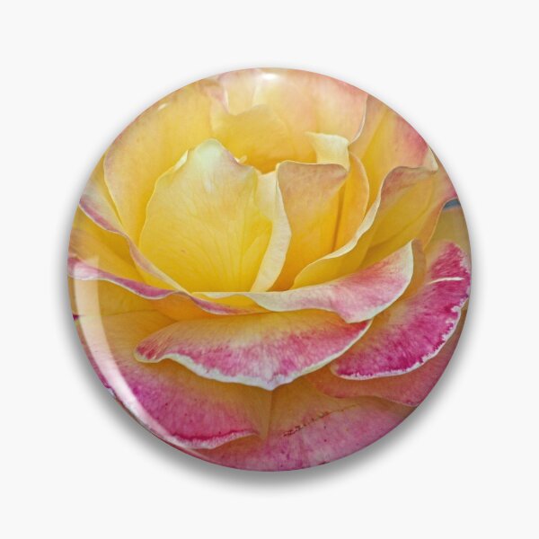 Item preview, Beautiful Speckled Pink Yellow Rose Macro designed and sold by Anna Lemos.