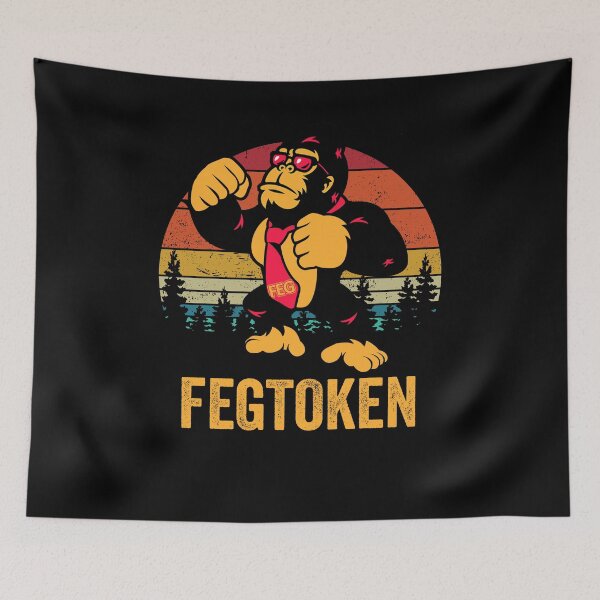 Item preview, FegToken Millionaire Feg coin Hodl Crypto designed and sold by PinkyTree.