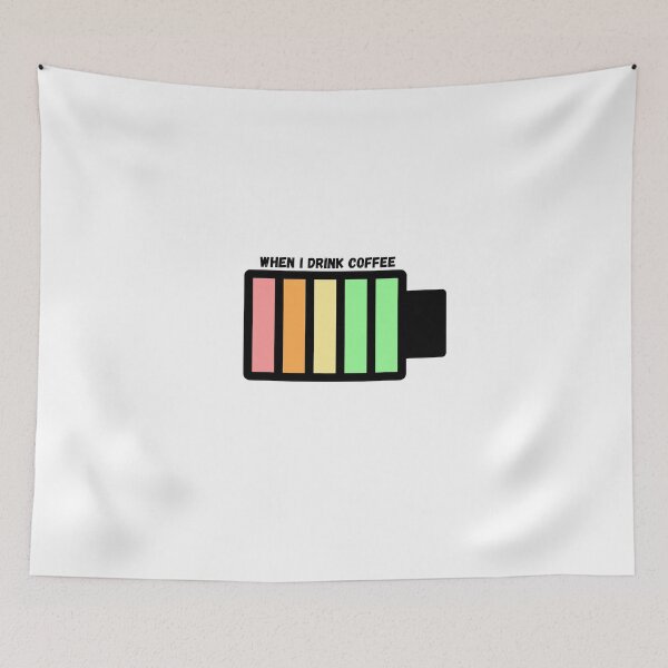 Item preview, When I drink coffee designed and sold by MOHAREB ARMEL.
