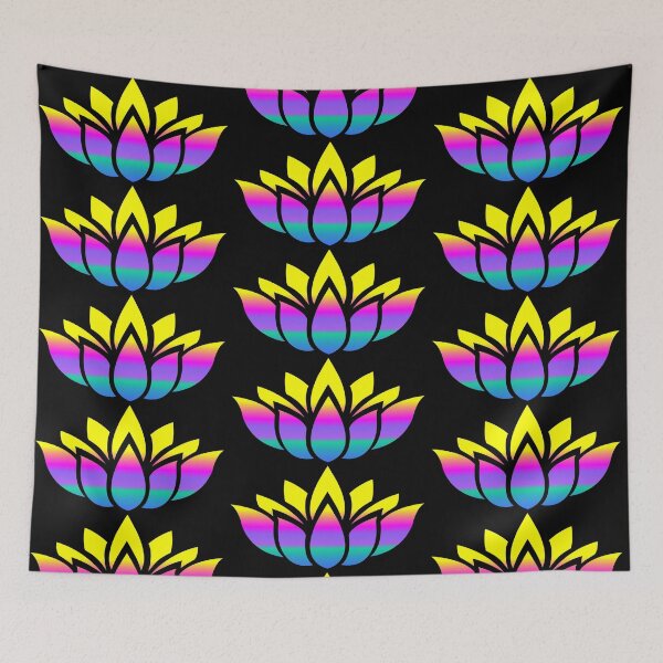 Item preview, Simplicity Lotus In 90s Color Aesthetic designed and sold by RosieSunflower.