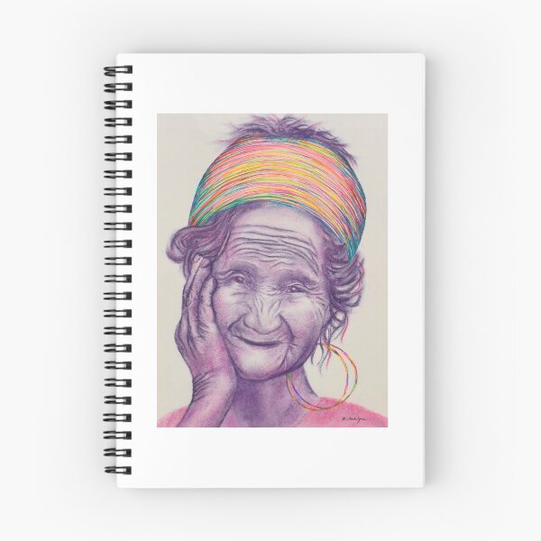Item preview, The beauty of ageing, portrait 1  designed and sold by SummerRoseArt.