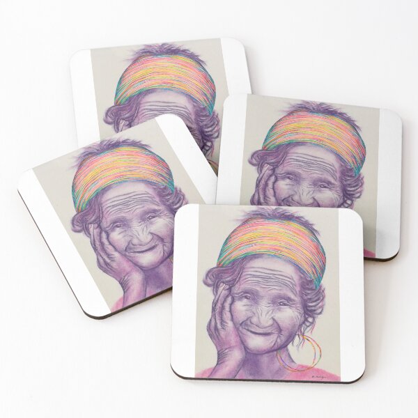 Item preview, The beauty of ageing, portrait 1  designed and sold by SummerRoseArt.