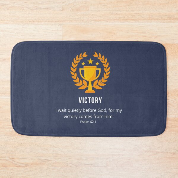 Item preview, Victory in Christ Psalm 62:1 designed and sold by missionbear.