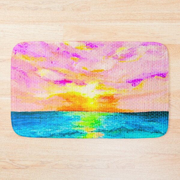 Item preview, Neon sunset beach designed and sold by fujinoart.