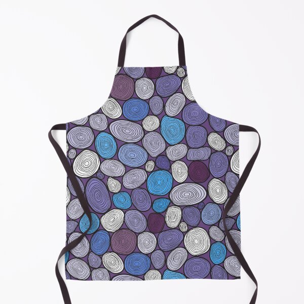Item preview, Abstract blue circles hand-drawn designed and sold by smotrivnebo.
