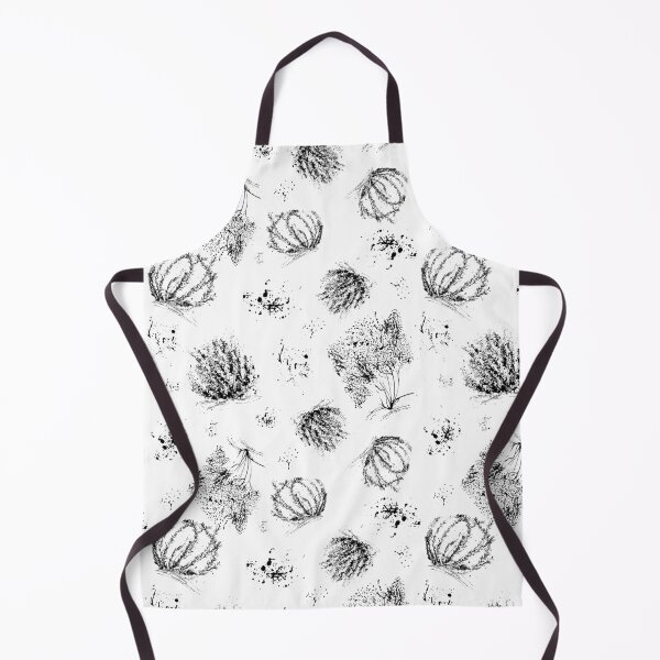 Item preview, Ink Plants - Black and White Pattern designed and sold by FEM-creative.