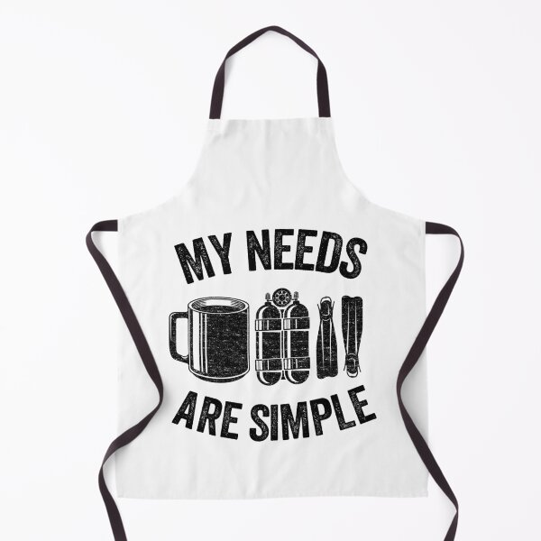 Item preview, Funny Scuba Diving Gift Coffee My Needs Are Simple designed and sold by Stronzi.
