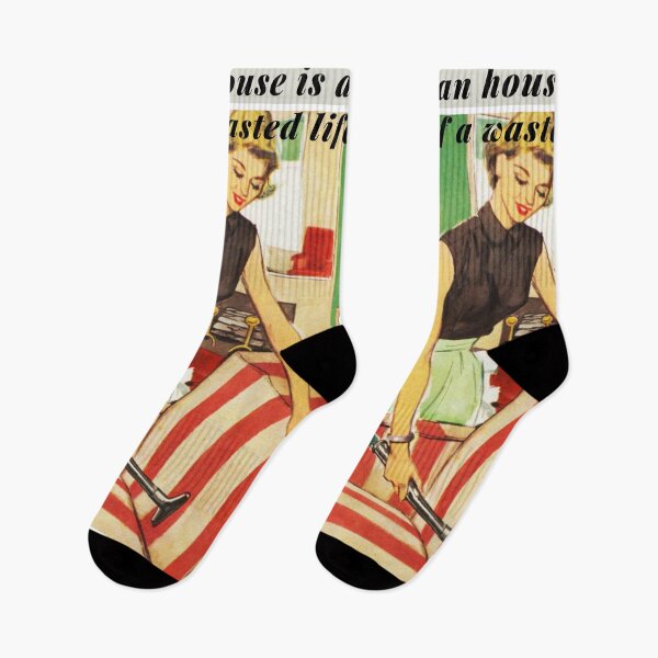 Item preview, Clean house equals wasted life designed and sold by dabluelady.