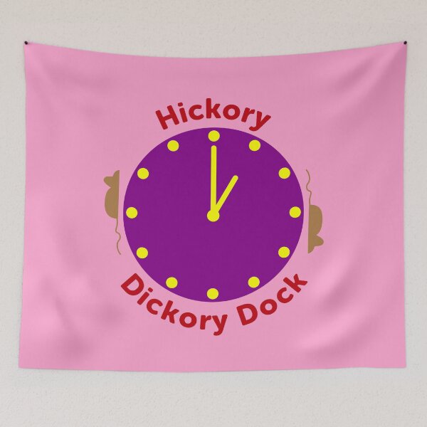 Item preview, NDVH Hickory Dickory Dock designed and sold by Nik’s T-Shirts.