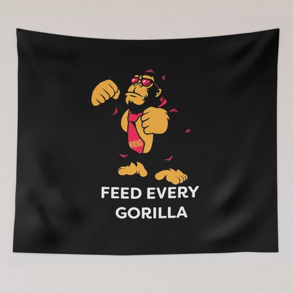 Item preview, Feed Every Gorilla Costume FegToken Feg Hodl designed and sold by PinkyTree.