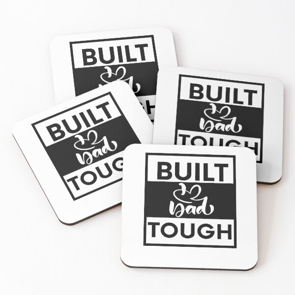 Item preview,  built dad tough,Funny Dad Shirt, Gift for Dad designed and sold by RanirO.