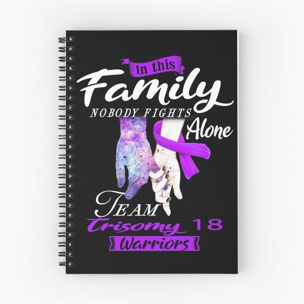 Item preview, In This Family Nobody Fights Alone Team Trisomy 18 Warrior designed and sold by deputylove.