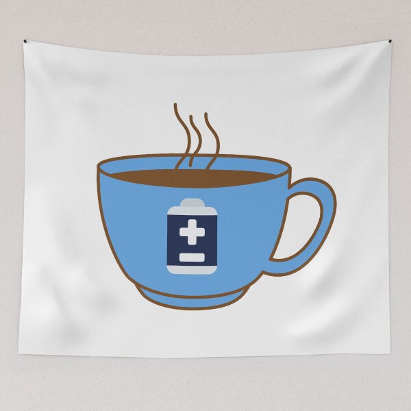 Item preview, Coffee Charges Me Up designed and sold by ShaunSandhu.