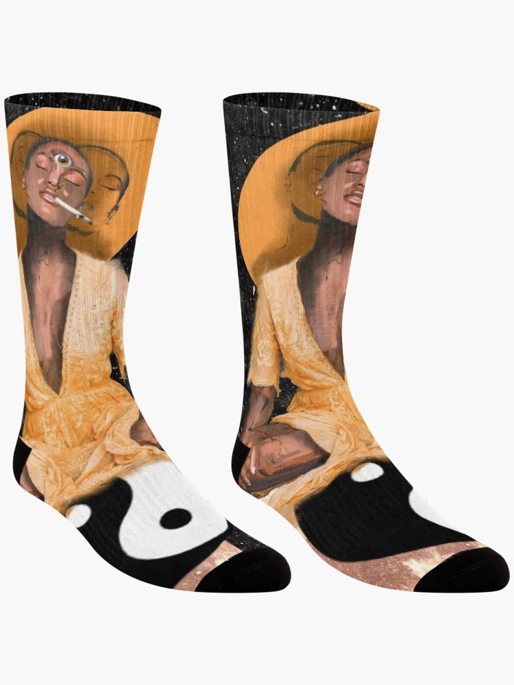 Thumbnail 3 of 5, Socks, Astro Travel designed and sold by R0X Designs .